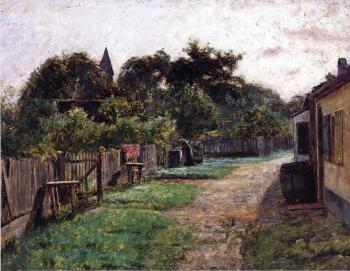 西奧多 尅萊門特 斯蒂爾 Village Scene 西奧多 尅萊門特 斯蒂爾 Village Scene